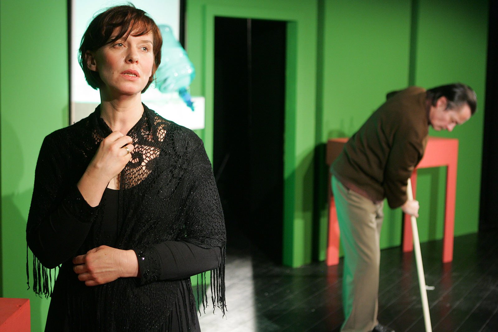 Theatertück im enovum in Lüneburg Die Dame mit dem Hündchen