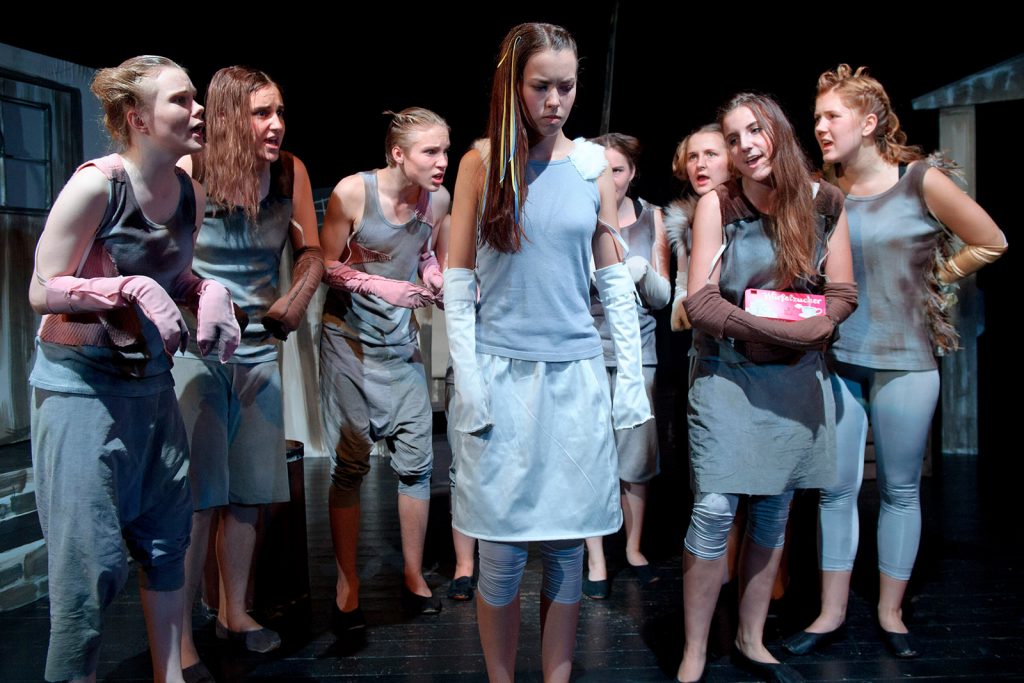 theater im enovum in Lüneburg Stück Farm der Tiere