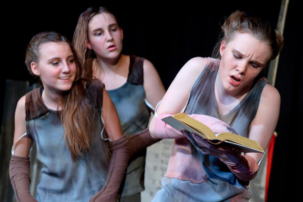 theater im enovum in Lüneburg Stück Farm der Tiere