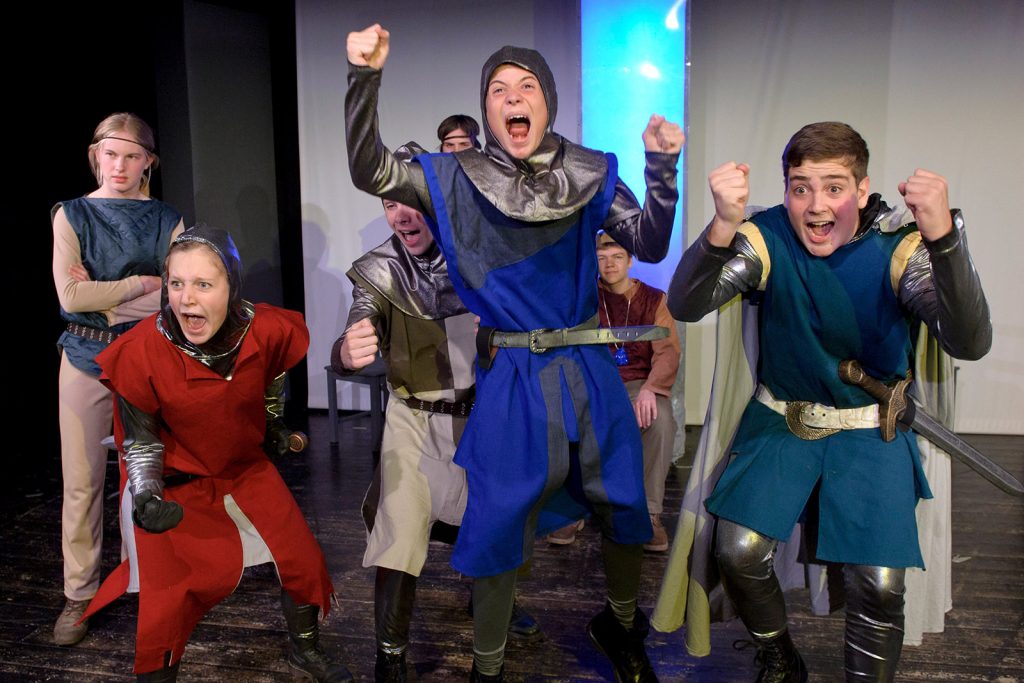 theater im enovum in Lüneburg Aufführung König Artus