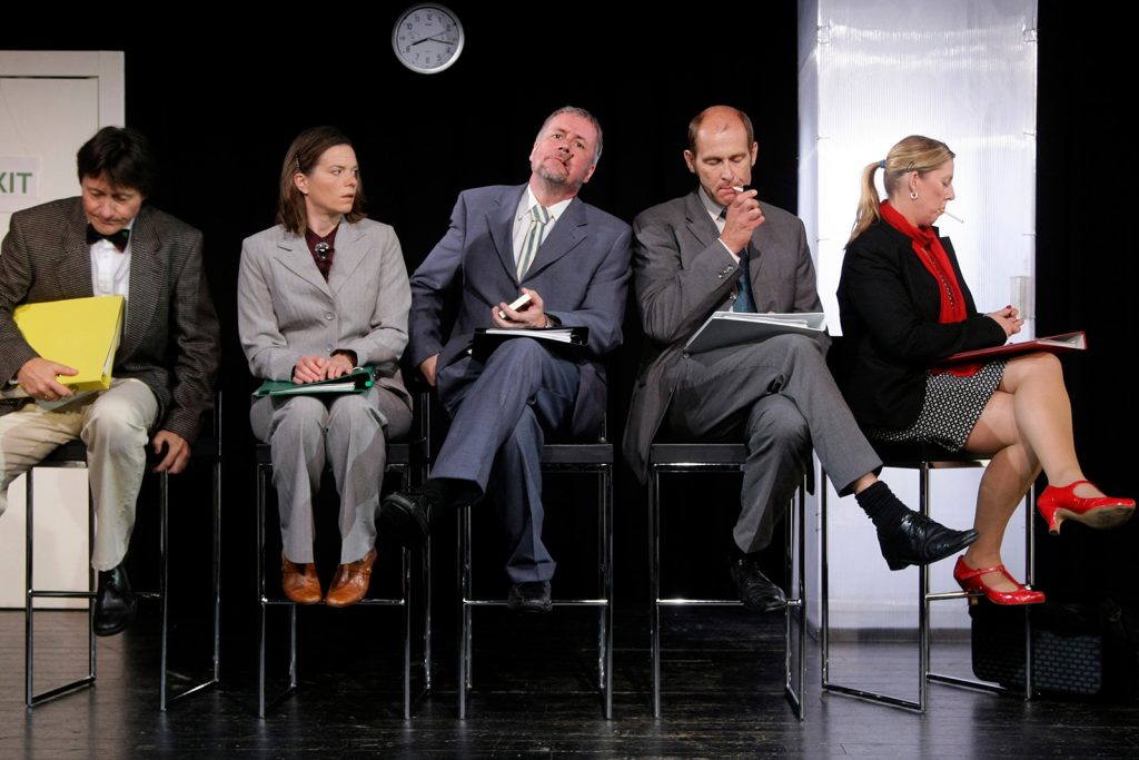 theater im enovum in Lüneburg Stück Bandscheibenvorfall