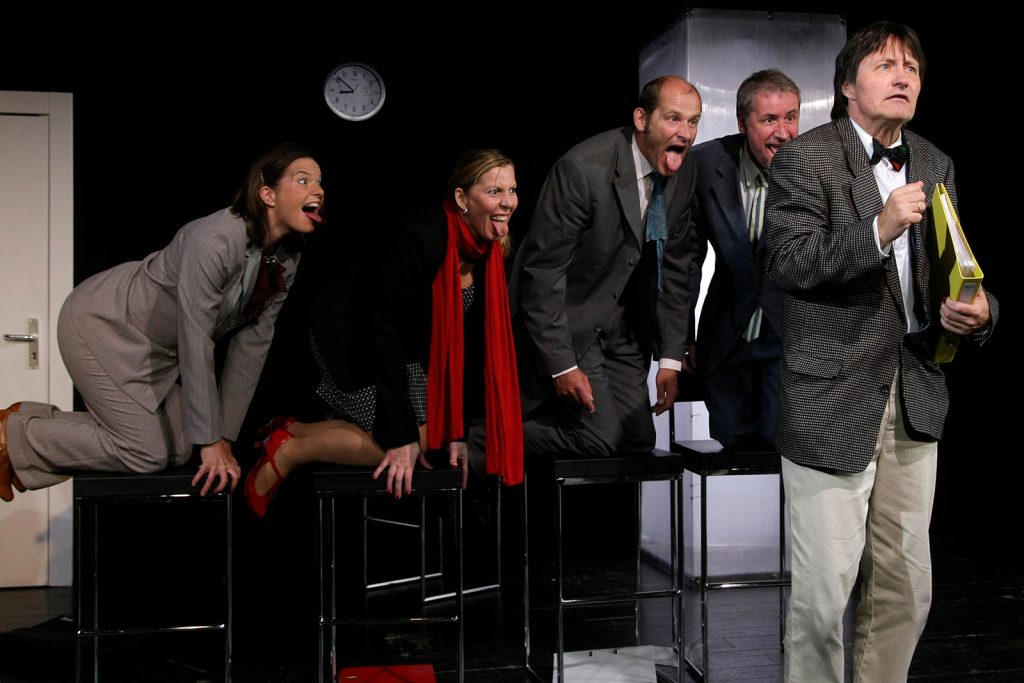 theater im enovum in Lüneburg Stück Bandscheibenvorfall