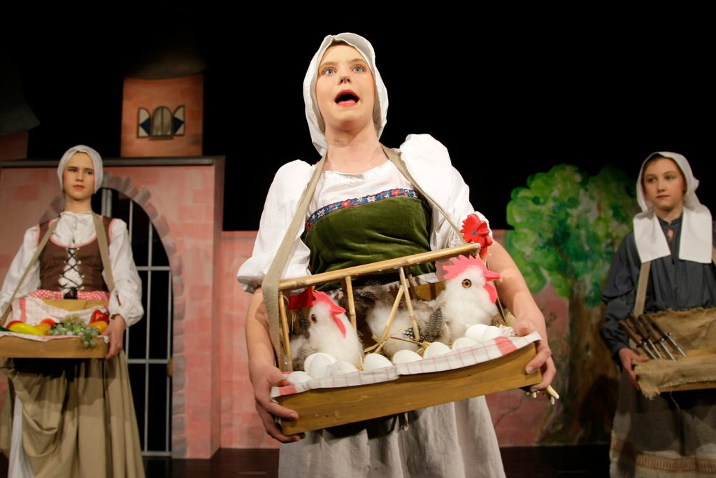 theater im enovum in Lüneburg Weihnachtsmärchen Drosselbart