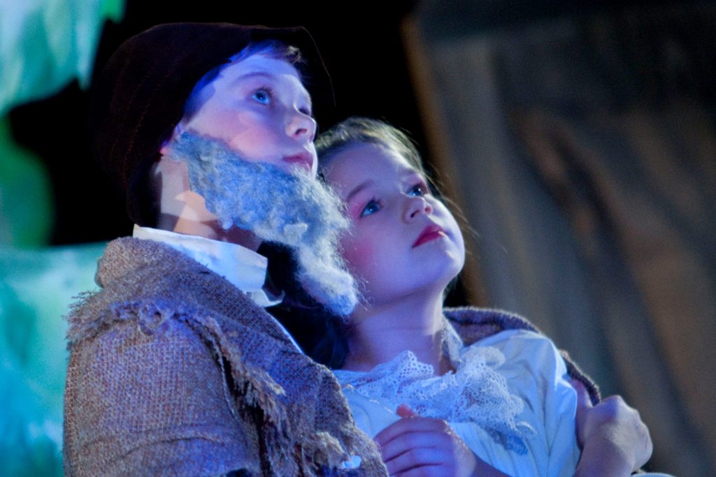 theater im enovum in Lüneburg Weihnachtsmärchen Drosselbart