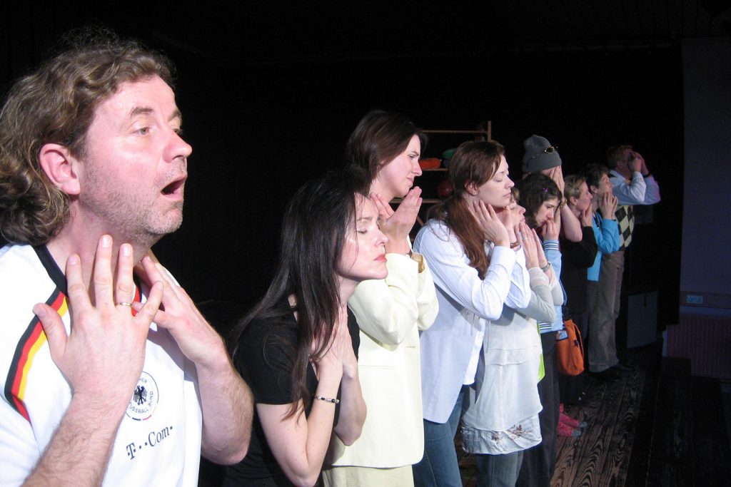 theater im enovum Stück Glück gehabt Ein Stück vom Glück