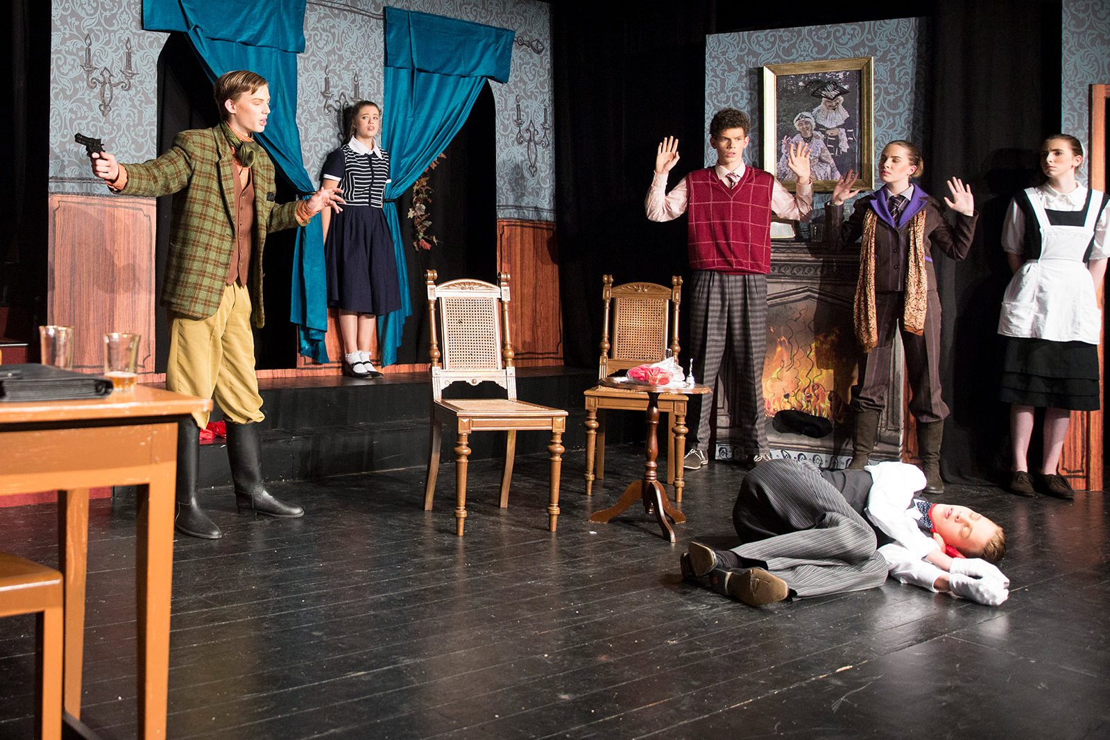 theater im enovum in Lüneburg Aufführung Das indische Tuch