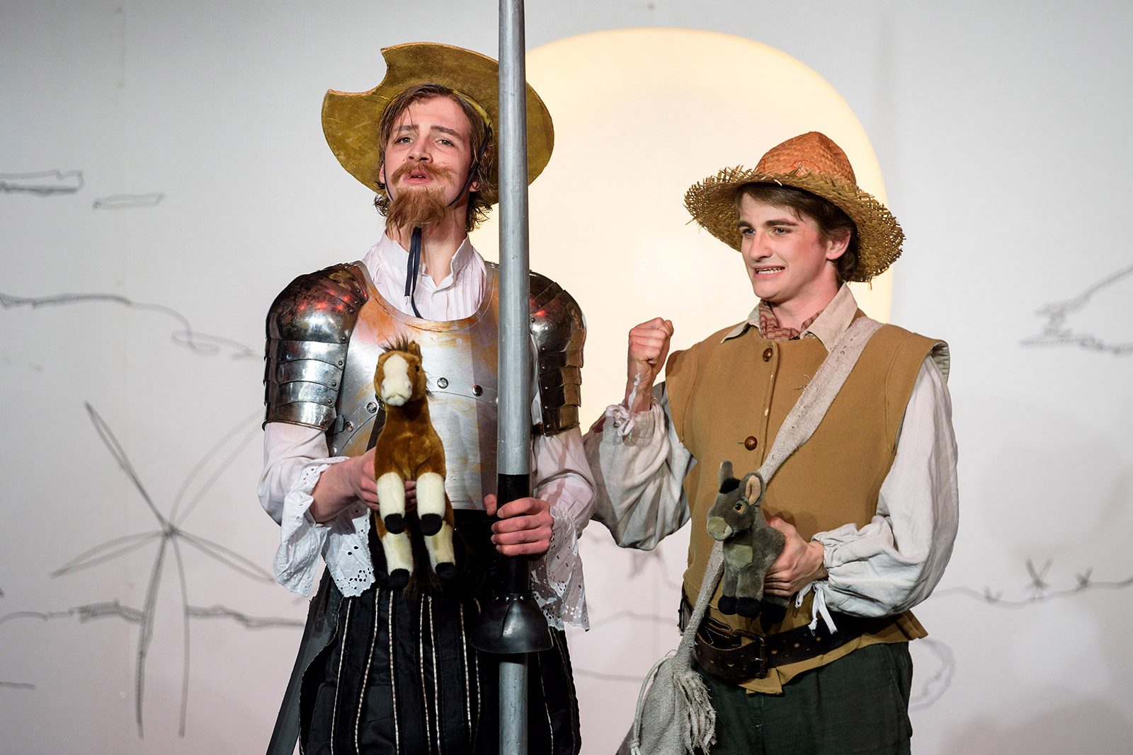 theater im enovum in Lüneburg Premiere Don Quijote