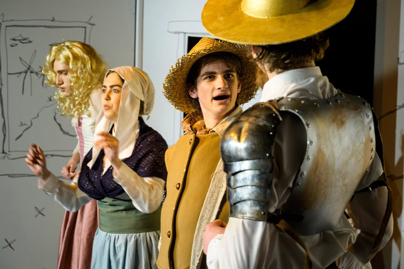 theater im enovum in Lüneburg Premiere Don Quijote