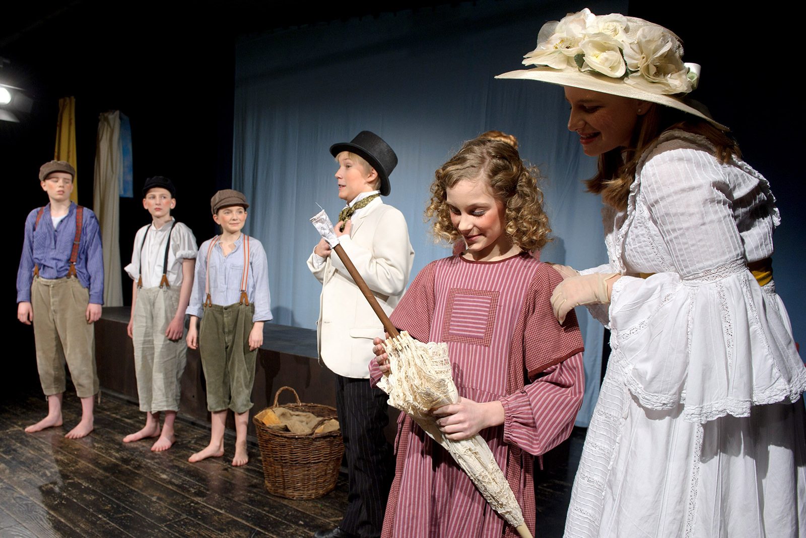 Theatertück im enovum in Lüneburg Rasmus und der Landstreicher