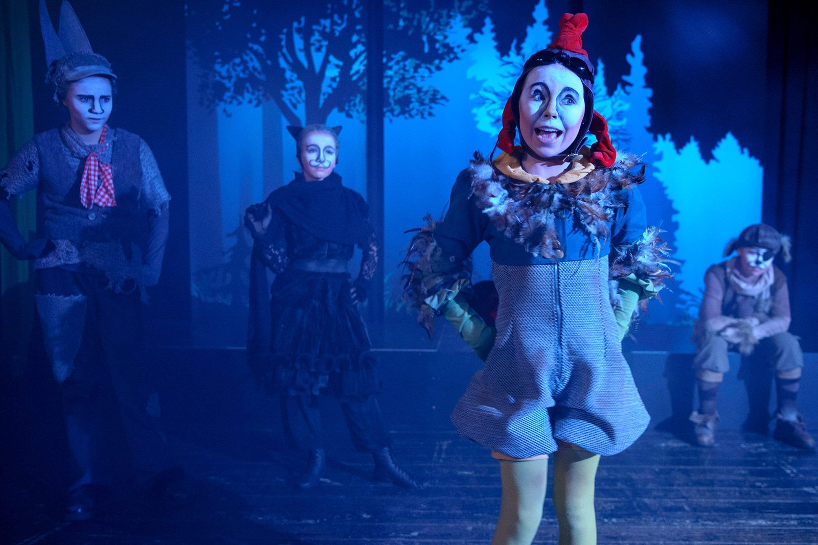 theater im enovum in Lüneburg Aufführung Bremer Stadtmusikanten