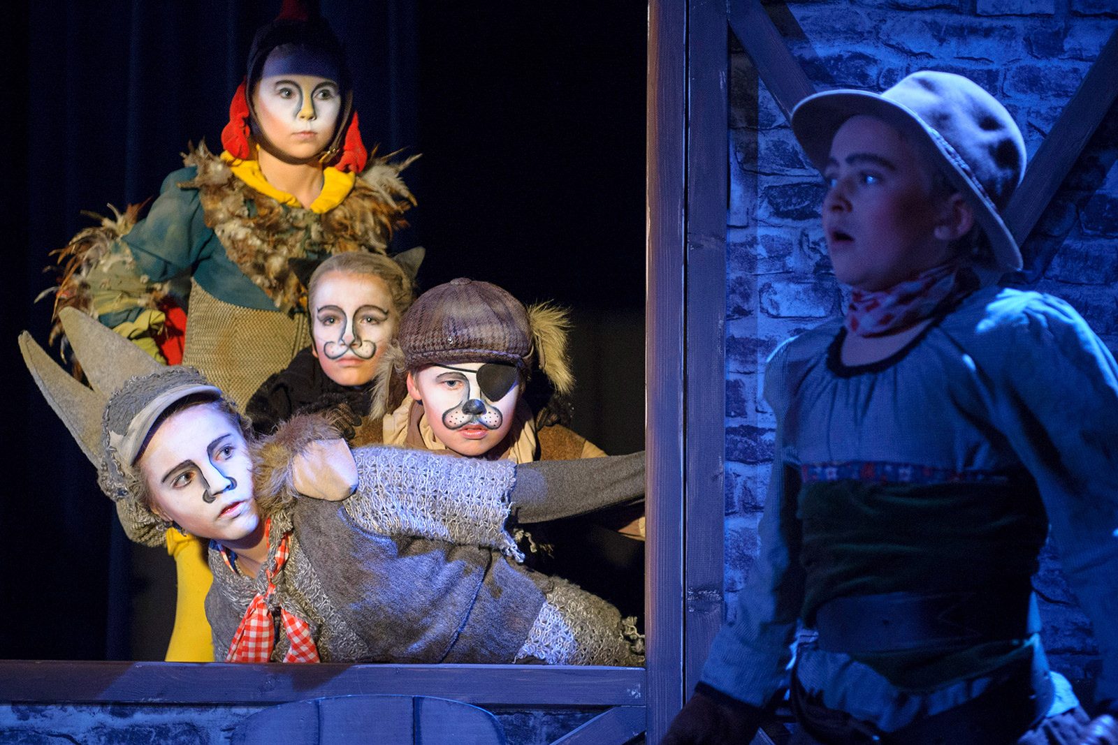 theater im enovum in Lüneburg Aufführung Bremer Stadtmusikanten