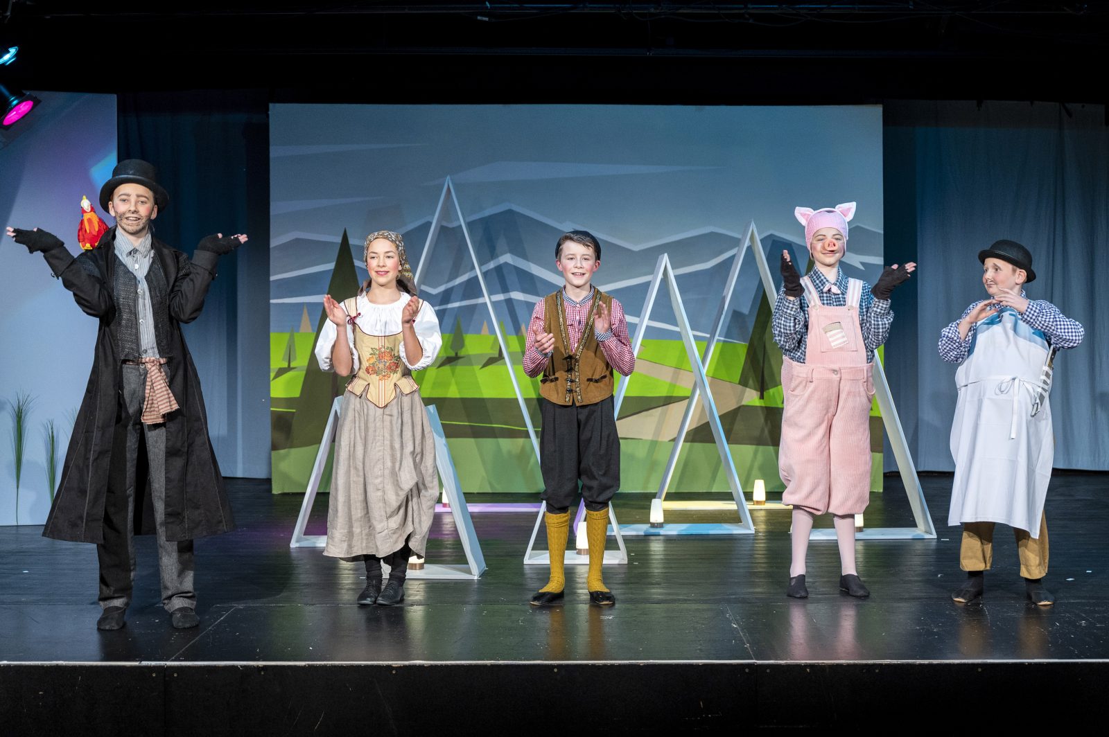 Weihnachtsmärchen 2021 am theater im e.novum - Hans im Glück